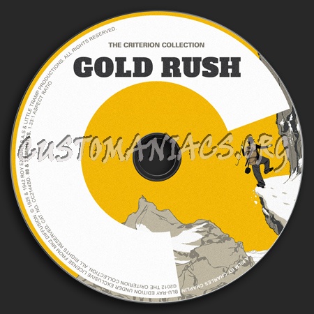 615 - Gold Rush dvd label
