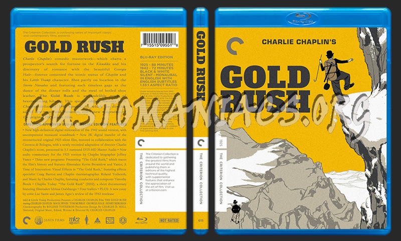 615 - Gold Rush blu-ray cover