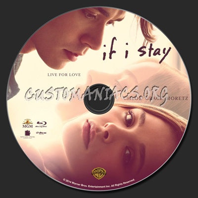 If I Stay blu-ray label