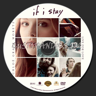 If I Stay dvd label