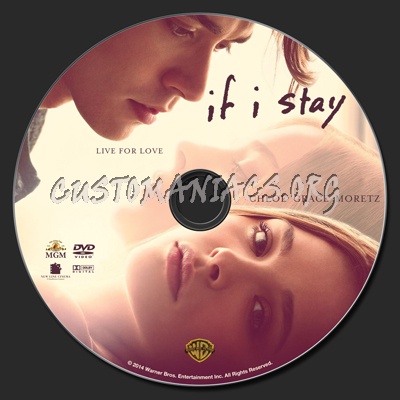 If I Stay dvd label