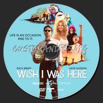 Wish I Was Here dvd label - DVD Covers & Labels by Customaniacs, id ...