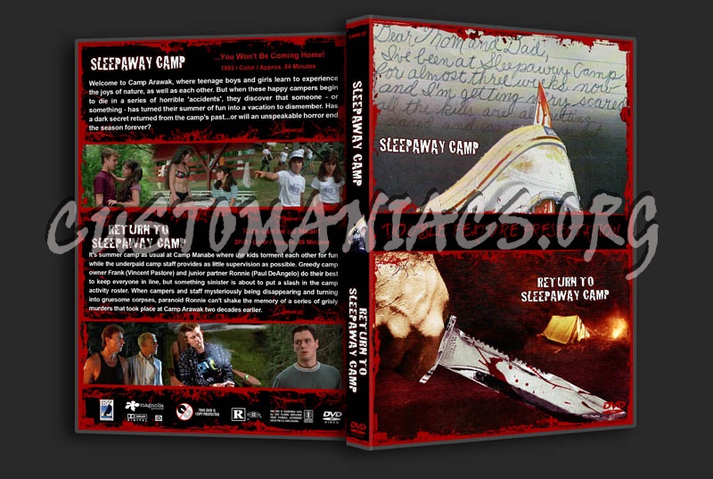Sleepaway Camp / Return to Sleepaway Camp Double Feature dvd cover