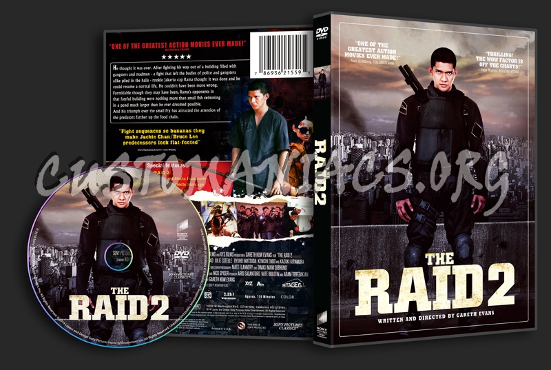 The Raid 2 dvd cover