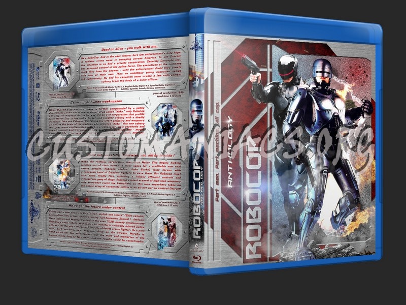 Robocop anthology blu-ray cover