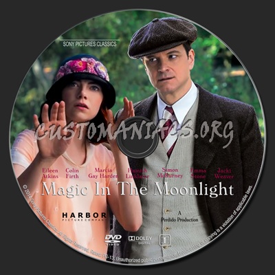 Magic in the Moonlight dvd label