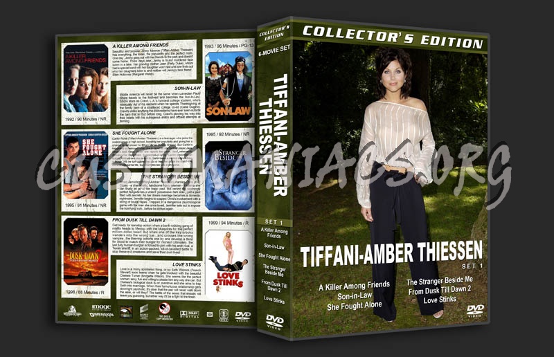 Tiffani-Amber Thiessen - Set 1 dvd cover