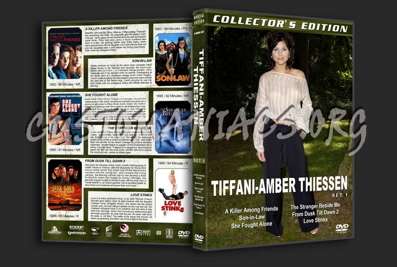 Tiffani-Amber Thiessen - Set 1 dvd cover