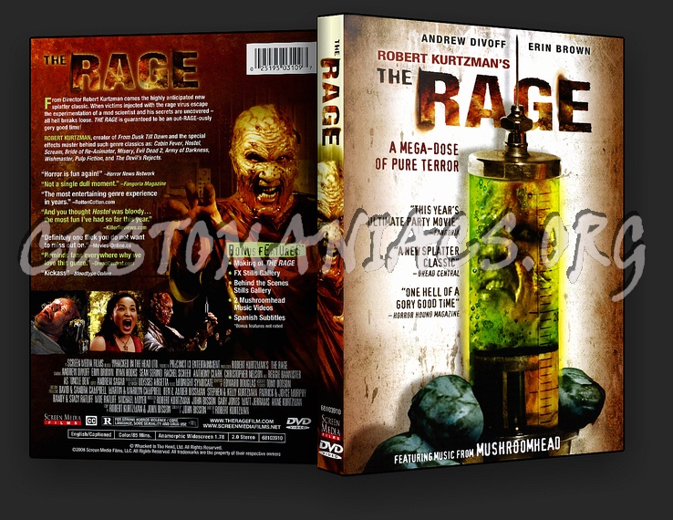 The Rage dvd cover