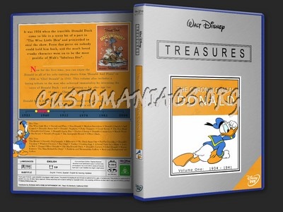 Disney Treasures: The chronological Donald Vol. I dvd cover