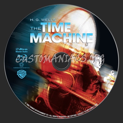 The Time Machine (1960) blu-ray label