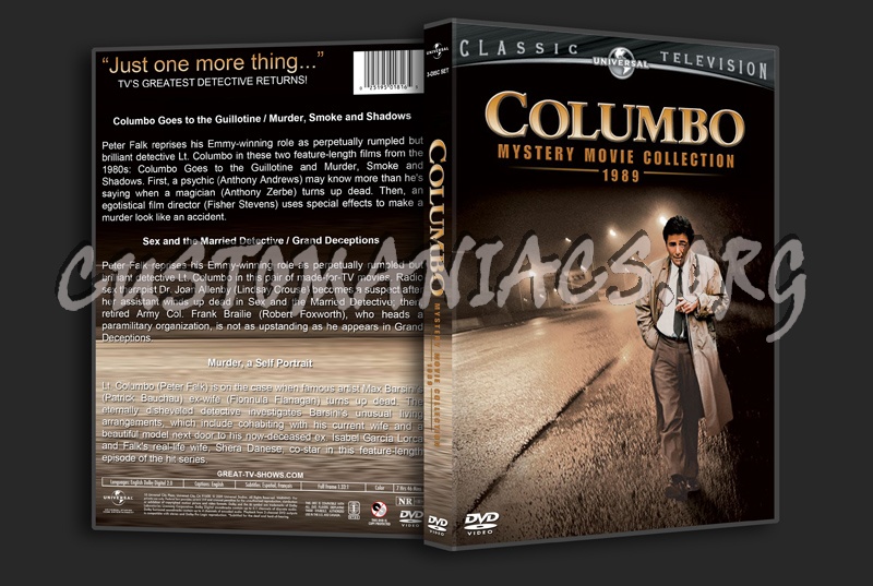 Columbo Mystery Movie Collection dvd cover