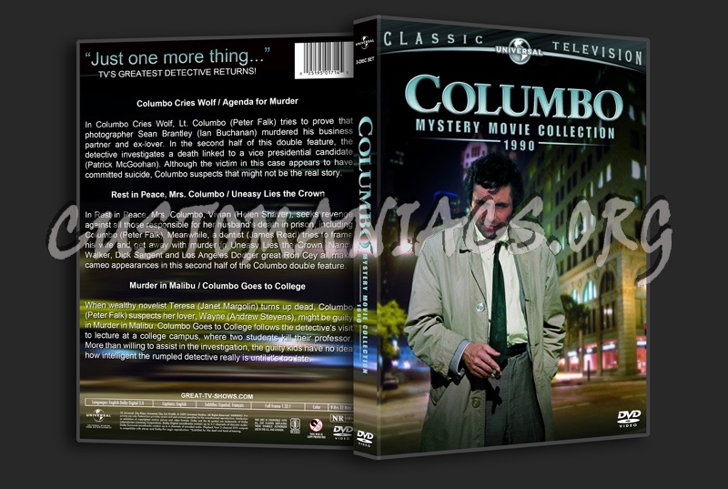 Columbo Mystery Movie Collection dvd cover