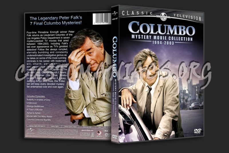 Columbo Mystery Movie Collection dvd cover