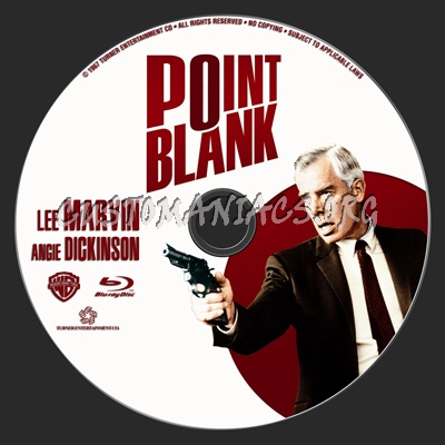 Point Blank blu-ray label