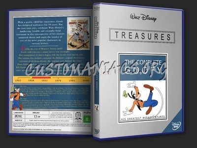 Disney Treasures - The Complete Goofy dvd cover