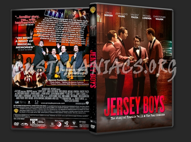 Jersey Boys (2014) dvd cover