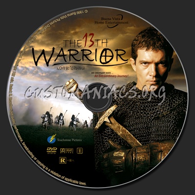 The 13th Warrior dvd label