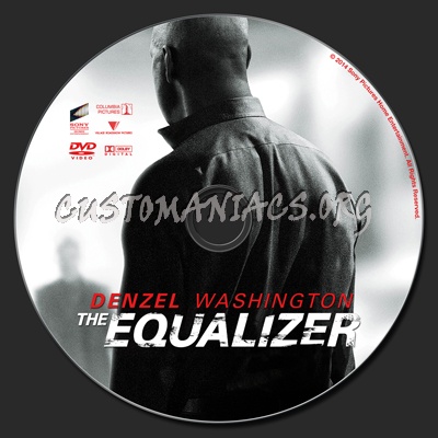 The Equalizer (2014) dvd label