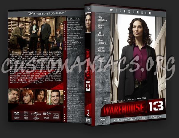 Warehouse 13 dvd cover