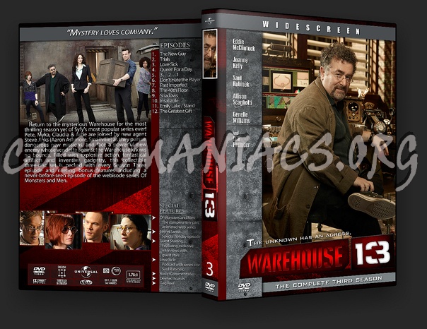 Warehouse 13 dvd cover