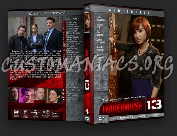 Warehouse 13 dvd cover