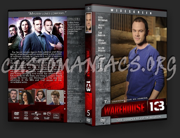 Warehouse 13 dvd cover