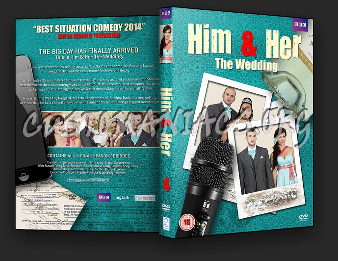 Him & Her - Season 4 dvd cover