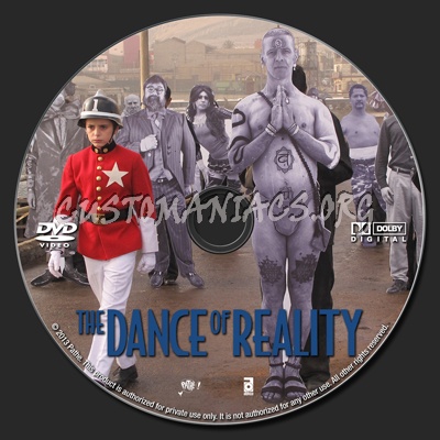 The Dance of Reality dvd label