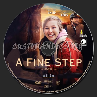 A Fine Step dvd label