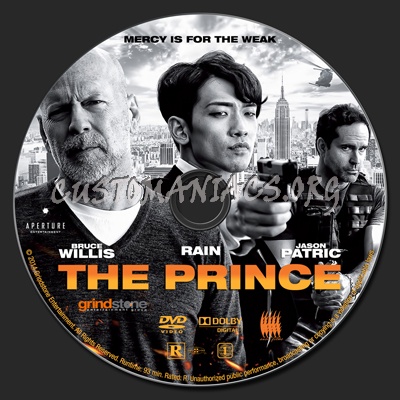 The Prince dvd label