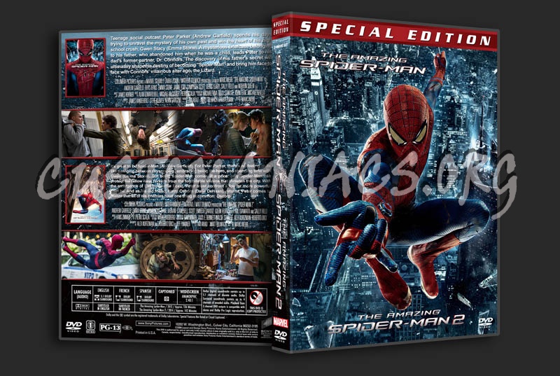 The Amazing Spider-Man Double Feature dvd cover