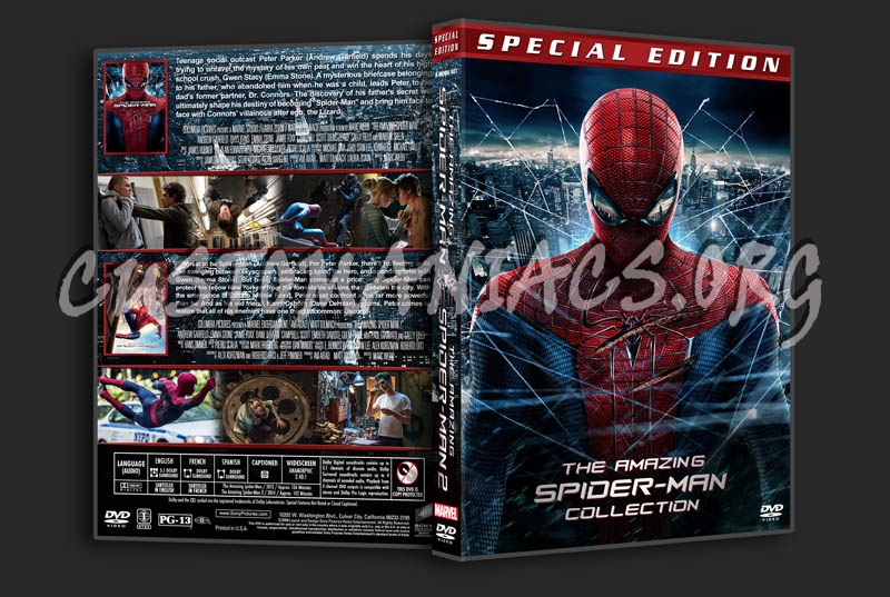 The Amazing Spider-Man Double Feature dvd cover