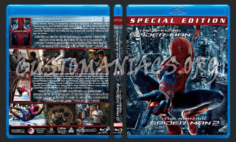 The Amazing Spider-Man Double Feature blu-ray cover