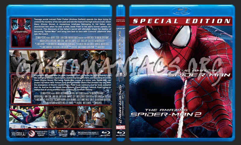 The Amazing Spider-Man Double Feature blu-ray cover
