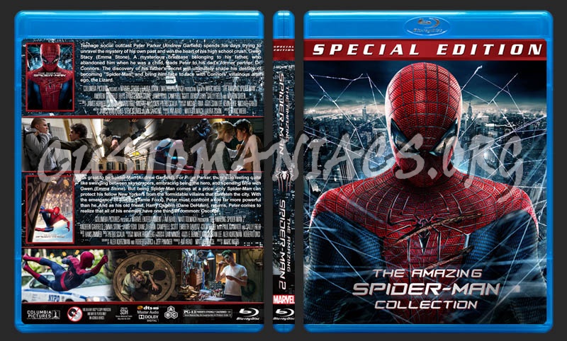 The Amazing Spider-Man Double Feature blu-ray cover