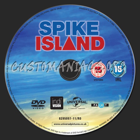 Spike Island dvd label