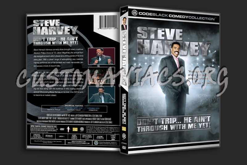 Steve Harvey Don't Trip He Ain't Through With Me Yet! dvd cover