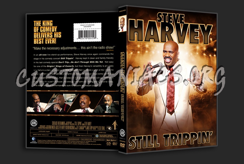 Steve Harvey Still Trippin' dvd cover