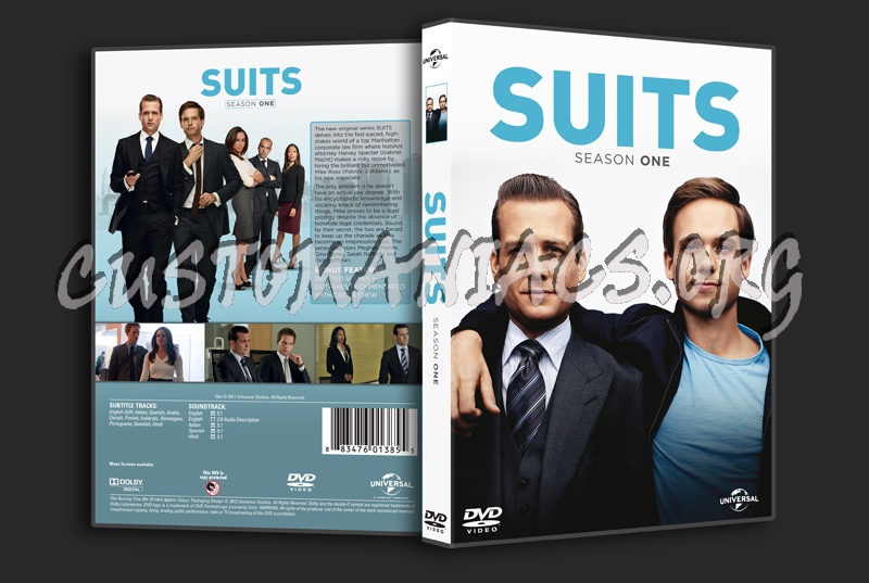 Suits Season 1 dvd cover