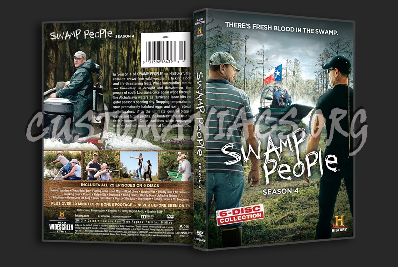 Swamp People Season 4 dvd cover