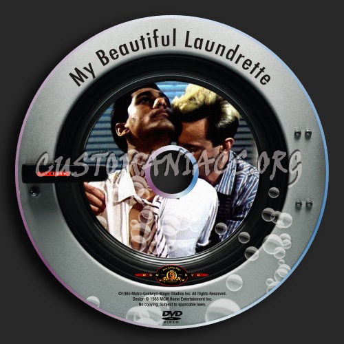 My Beautiful Laundrette dvd label