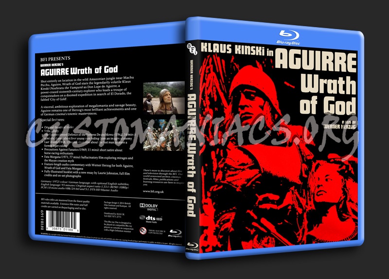 Aguirre Wrath of God blu-ray cover