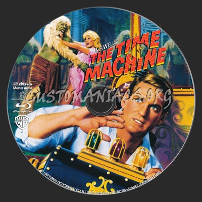 The Time Machine (1960) blu-ray label