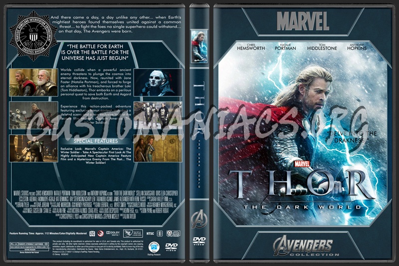 Avengers Collection - Thor The Dark World dvd cover