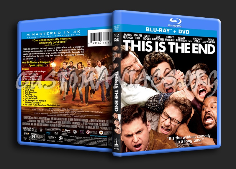 This is the End blu-ray cover