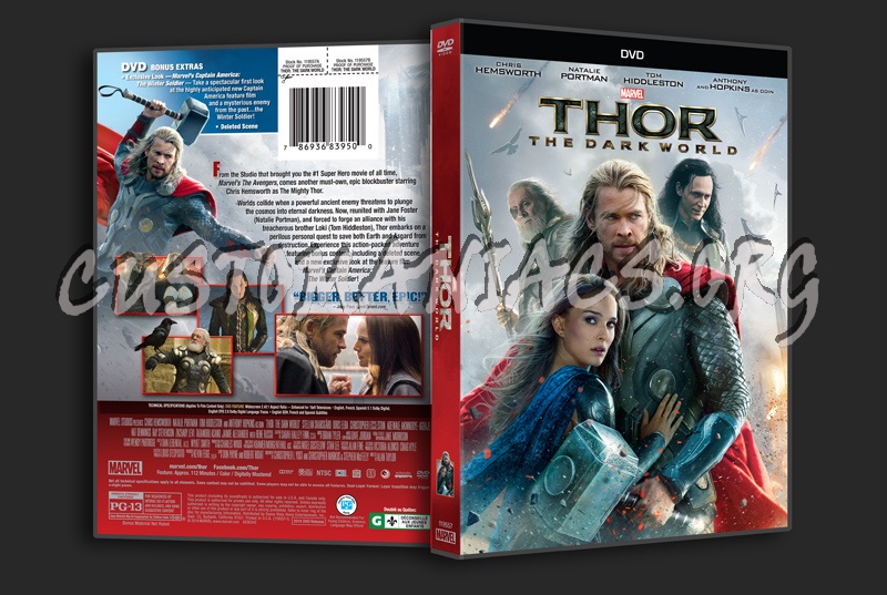 Thor the Dark World dvd cover