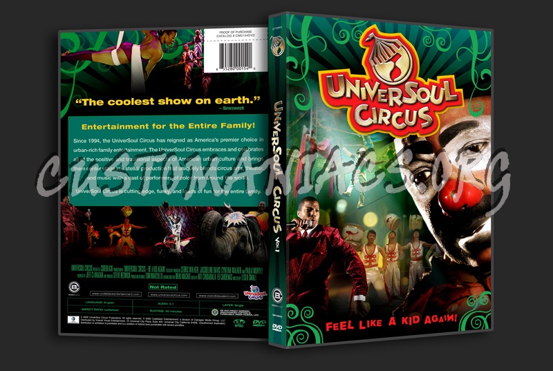 Universoul Circus Volume 1 dvd cover