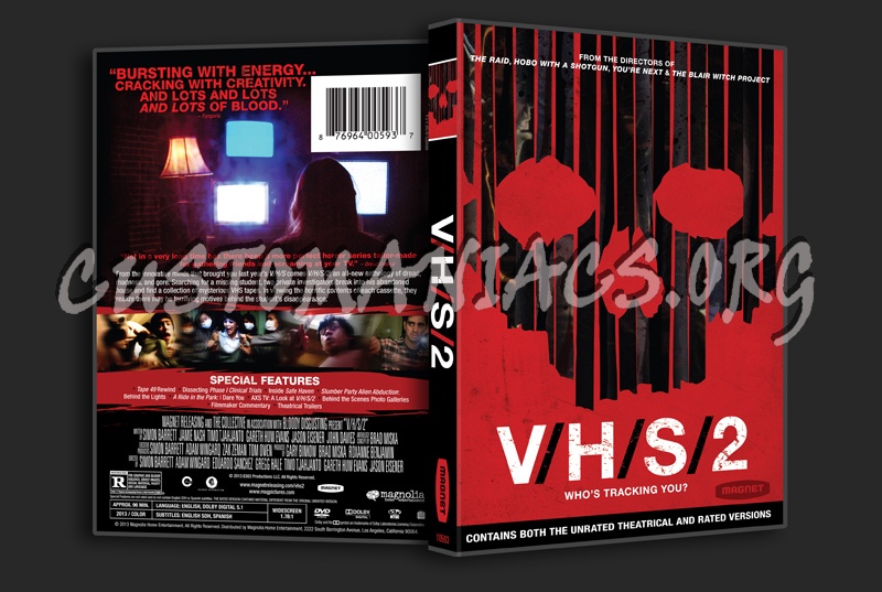 V/H/S/2 aka  VHS 2 dvd cover