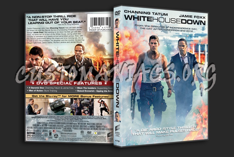 White House Down dvd cover